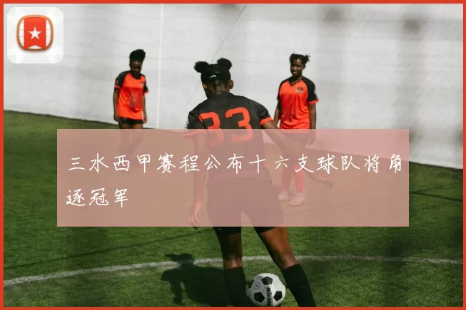 三水西甲赛程公布十六支球队将角逐冠军